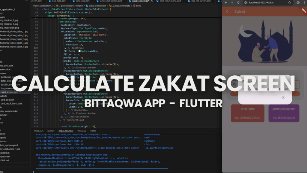 CALCULATE ZAKAT SCREEN
